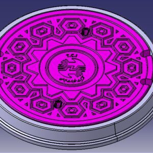 دریچه منهول کد 215